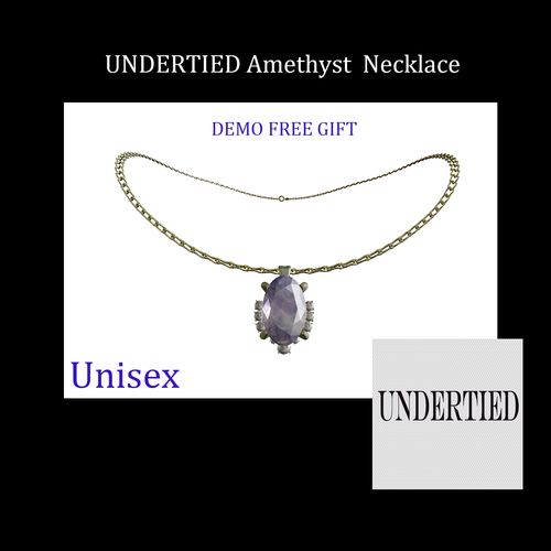UNDERTIED Amethyst  Necklace