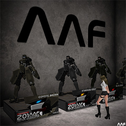戦術外骨格201mod3本日リリース!