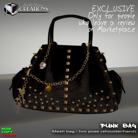 Punk mesh bag