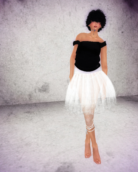 Veil skirt