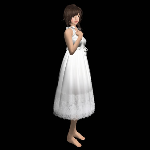 新作Edelweiss レースがキレイなワンピ