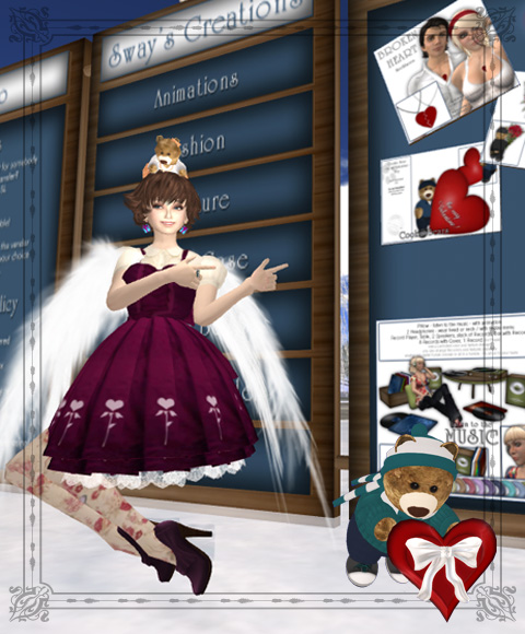 贈り物♪イヤリング‥‥Sways Creationsさん。