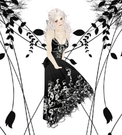 ふわふわ黒ドレス★☆
