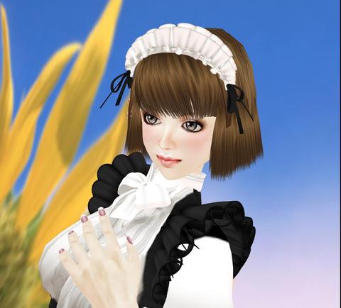 【新作】純情可憐なメイド服