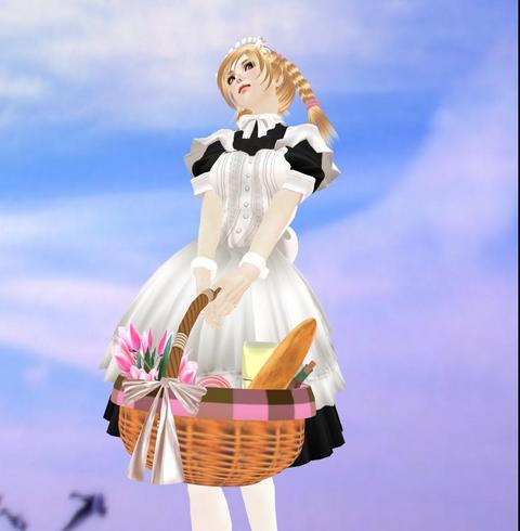 ケープ風がカワイイ!新作メイド服☆★