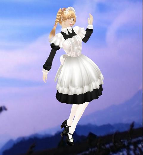 ケープ風がカワイイ!新作メイド服☆★
