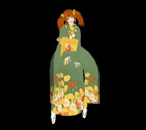 ☆初夏を彩るポピーの振り袖☆