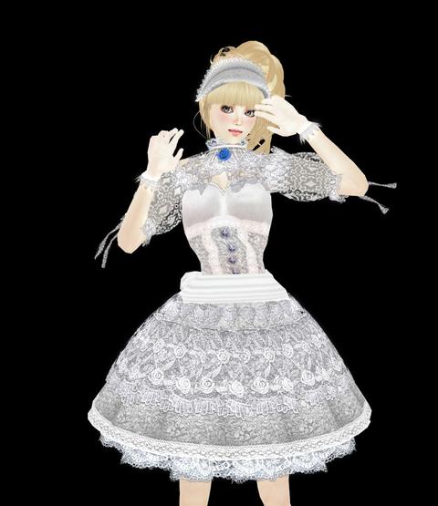 ロマンチック!レースどっさりゴシックドレス☆