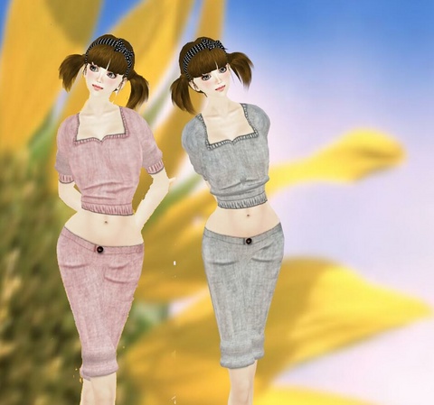 【新作】素朴な可愛さ☆コットンワンピ☆