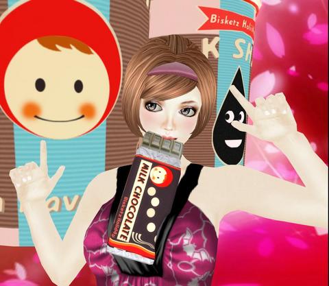 ☆食べ物アイテム3点☆チョコ、ジュース、ミルクセーキ☆