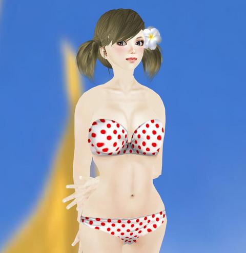 【ビーチフェア】バービーみたいなビキニ