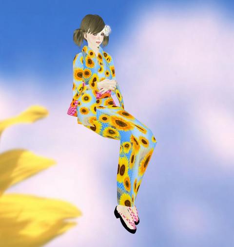 【ゆかたフェア】ひまわり柄で元気な夏☆キュートな浴衣
