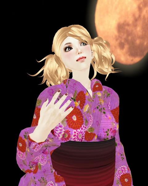 【ゆかたフェア】華やか☆牡丹のビビッド浴衣☆