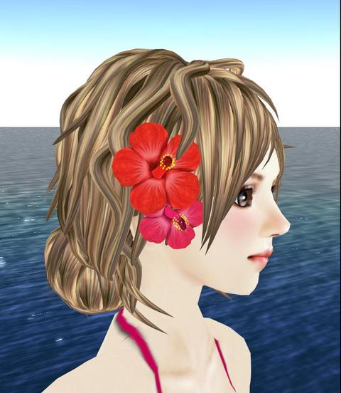 【ビーチフェア】キュートなボリュームヘアいっぱい☆・。・゜
