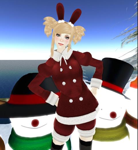 ☆キュートなウサ耳サンタ服☆Edelweiss☆