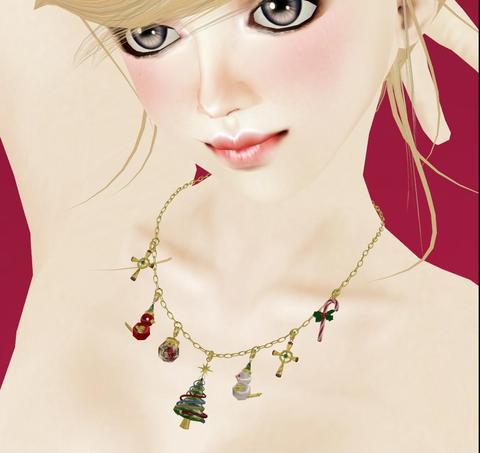 ☆Xmasチャームいっぱいのネックレス☆