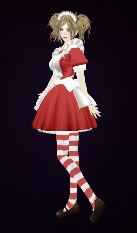 ☆ビビッドなメイド服をご紹介☆