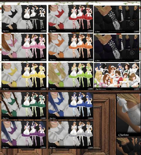 ☆ビビッドなメイド服をご紹介☆