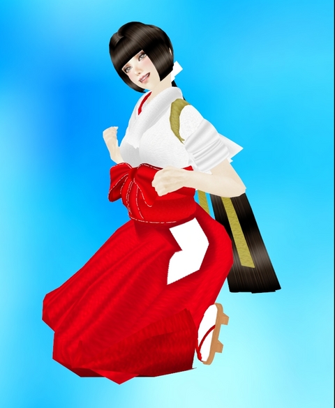☆鮮烈☆巫女装束☆