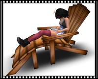 新作　Adirondack Lounger