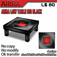 New! ARIRA Low Table 003