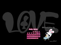 LOVEカレンダー7月分入荷