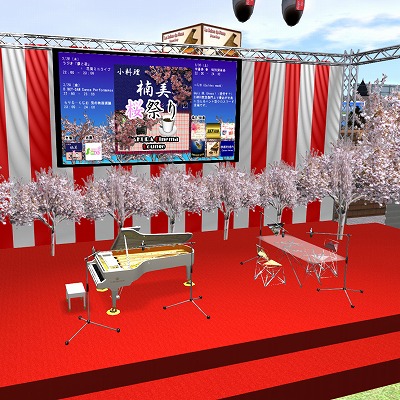 *夢と花*桜祭り会場から^^