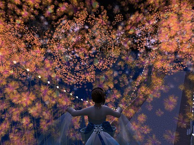 隠れた花火名所?