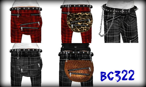 BC322 Punk checkpants