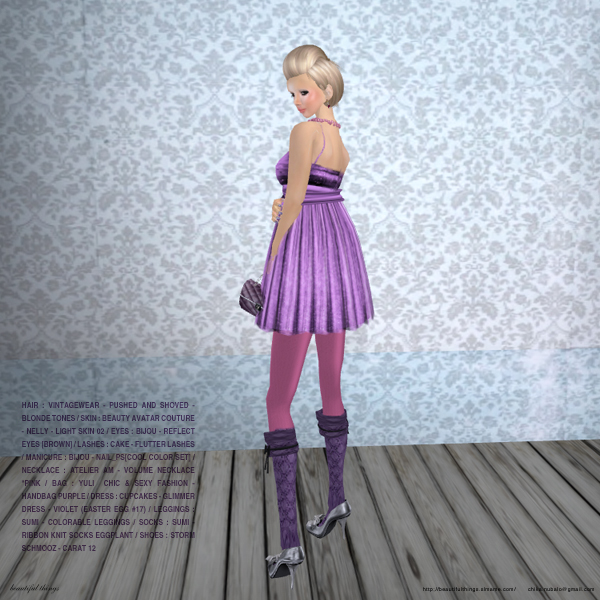 purple violet and mauve