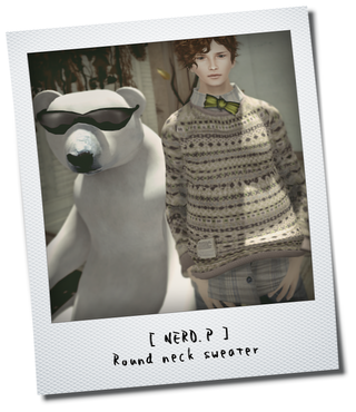 Round neck sweater color