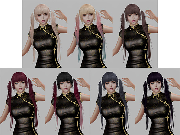 /Wasabi Pills/ Miwa Mesh Hair - FLF Exclusive pack /Wasabi Pills/ Miwa Mesh Hair - FLF Exclusive pack