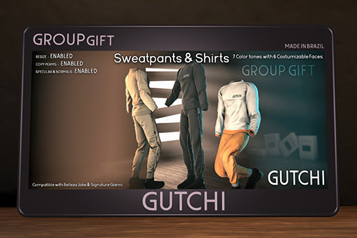 GUTCHI - Sweatpants & Shirts Premium