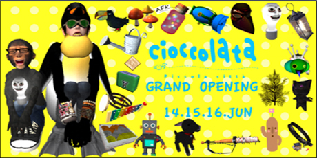 ▲○■　CIOCCOLATA　GRAND　OPEN　■○▲