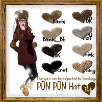 [新作]　PONPON Hat Gacha♬