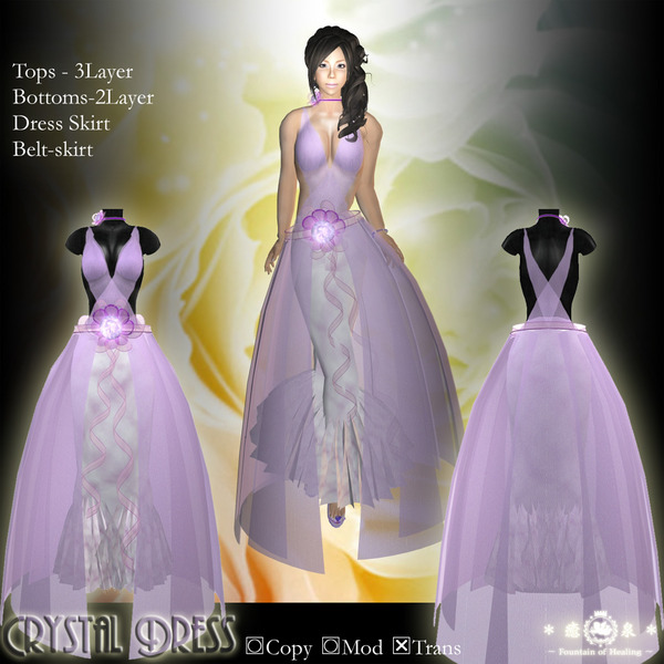 新作:ようやく完成!Crystal-Dressシリーズ