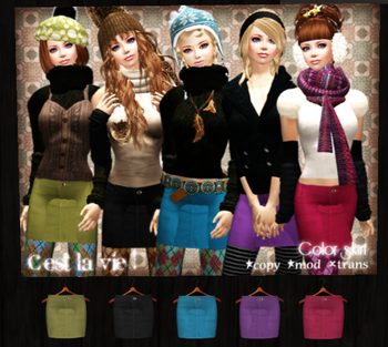 新作スカート@:: Cest la vie ! ::