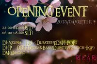 OPENING EVENT　初日