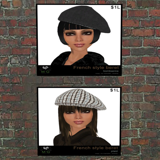 *MG fashion* free beret hat