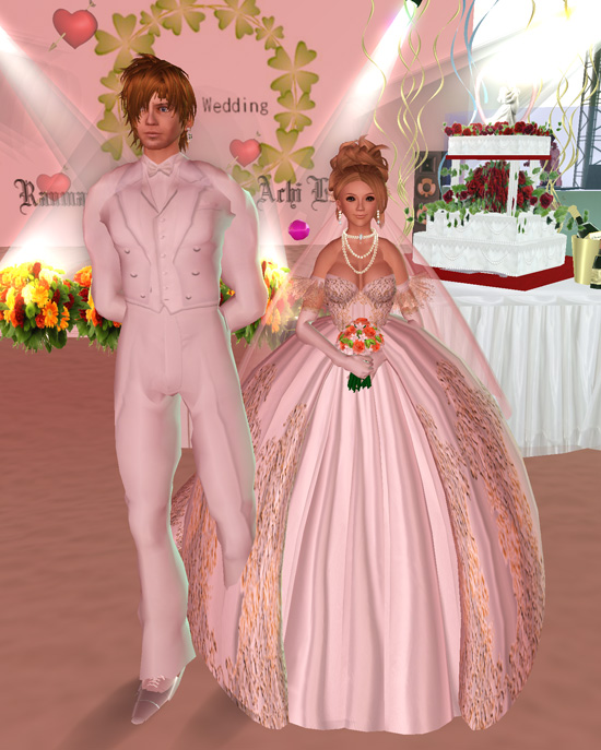 *happy wedding* ranmaru&achi❤
