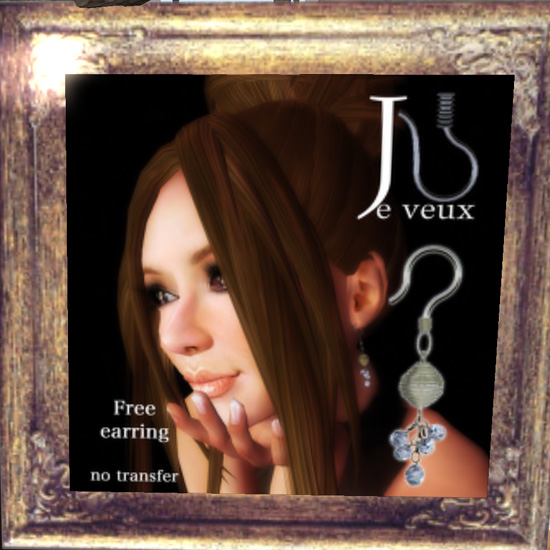 *Je veux* free earring♥
