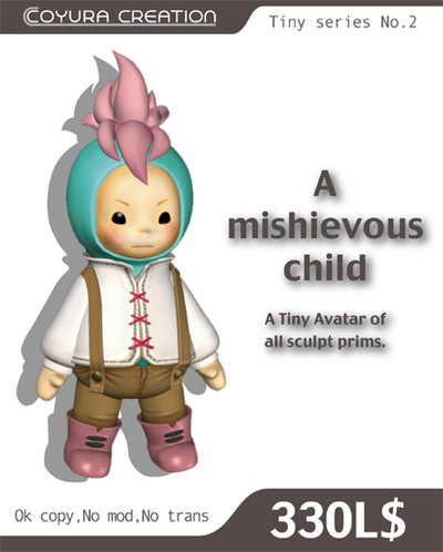 mishievous child