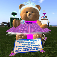リンデン特製「LINDEN BEAR 2010」プレゼント♪