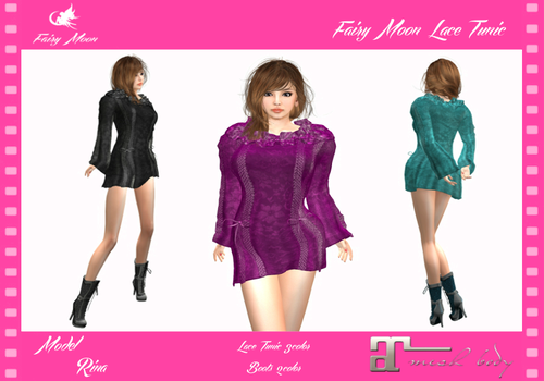 Fairy Moon Lace Tunic