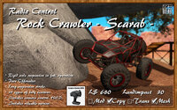 Radio Control Rock Crawler - Scarab -