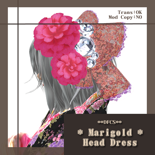 -LB- Marigold Head Dress　本日最終日