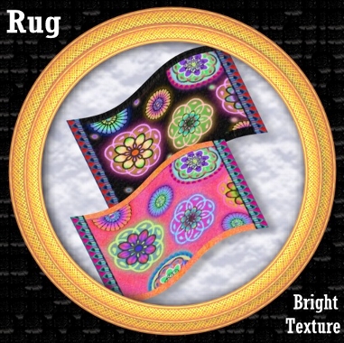 Bright texture rugs