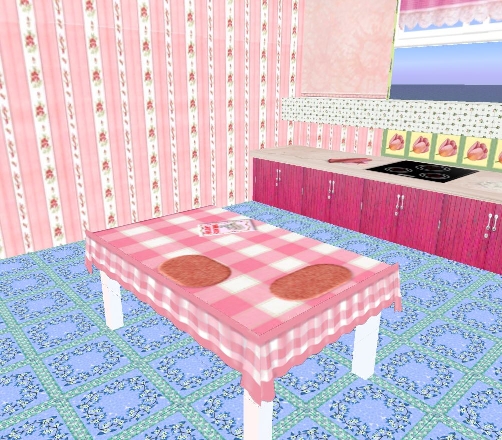 8 prims furnished house