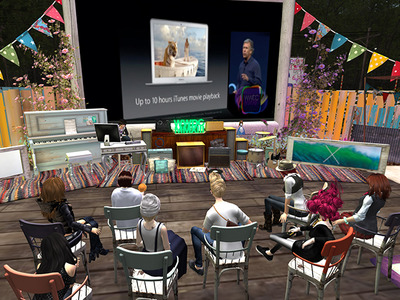 林檎塾Apple News Site 2013WWDC中継 in Second Life