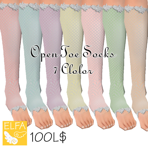 Open Toe Socks 販売